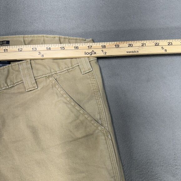 Carhartt Pants Mens Sz 36X32 Brown Relaxed Painter Distressed American Workwear - Picture 5 of 15